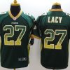 Men's Green Bay Packers Eddie Lacy #27 Green Jersey