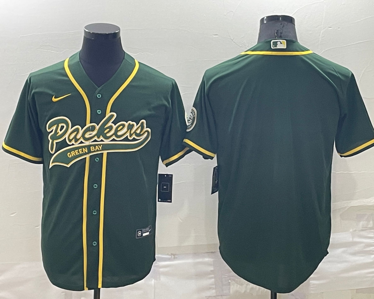 Men's Green Bay Packers Green Blank Jersey