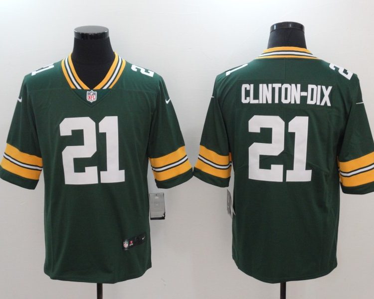 Men's Green Bay Packers Ha Ha Clinton-Dix #21 Green Jersey