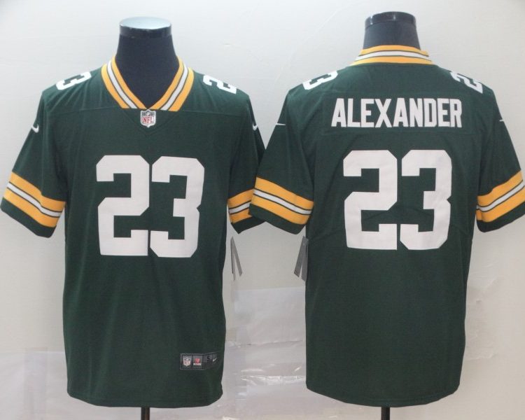 Men's Green Bay Packers Jaire Alexander #23 Green Jersey