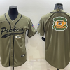 Men's Green Bay Packers Olive 2022 Salute To Service Limited Jersey