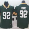 Men's Green Bay Packers Reggie White #92 Green Jersey