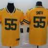 Men's Green Bay Packers Za'Darius Smith #55 Yellow Inverted Legend Jersey