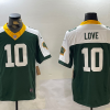 Men's Green Bay Packers Jordan Love #10 Green Team Jersey