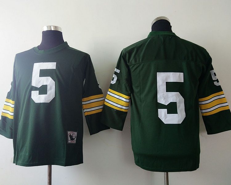 Men's Green Bay Packers Paul Hornung Mitchell & Ness Green Legacy Jersey