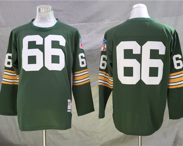 Men's Green Bay Packers Ray Nitschke Mitchell & Ness Green Legacy Jersey