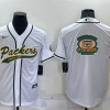 Men's Green Bay Packers White Jersey