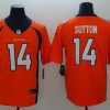 Men's Denver Broncos Courtland Sutton #14 Orange Jersey