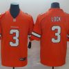 Men's Denver Broncos Drew Lock #3 Orange Jersey
