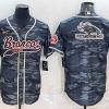 Men's Denver Broncos Grey Camouflage Jersey
