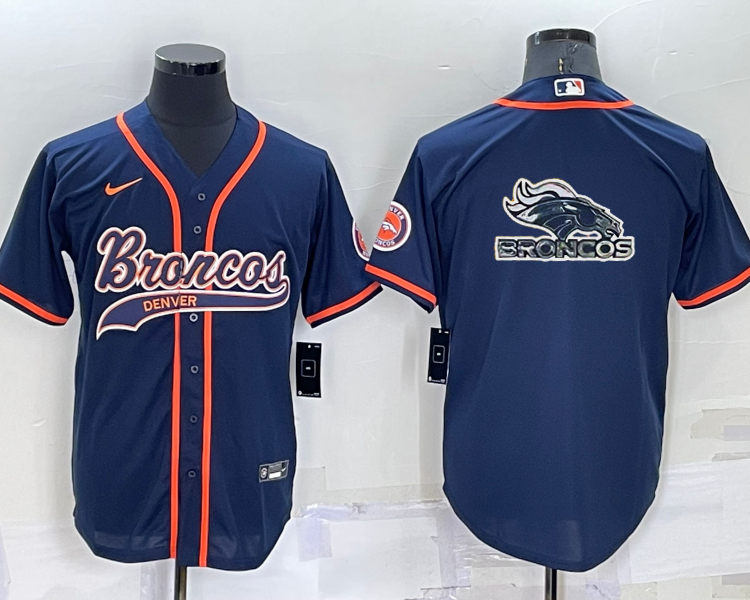 Men's Denver Broncos Navy Jersey