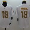 Men's Denver Broncos Peyton Manning #18 White Jersey