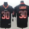 Men's Denver Broncos Phillip Lindsay #30 Black Alternate Jersey