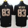Men's Denver Broncos Wes Welker #83 Black Jersey