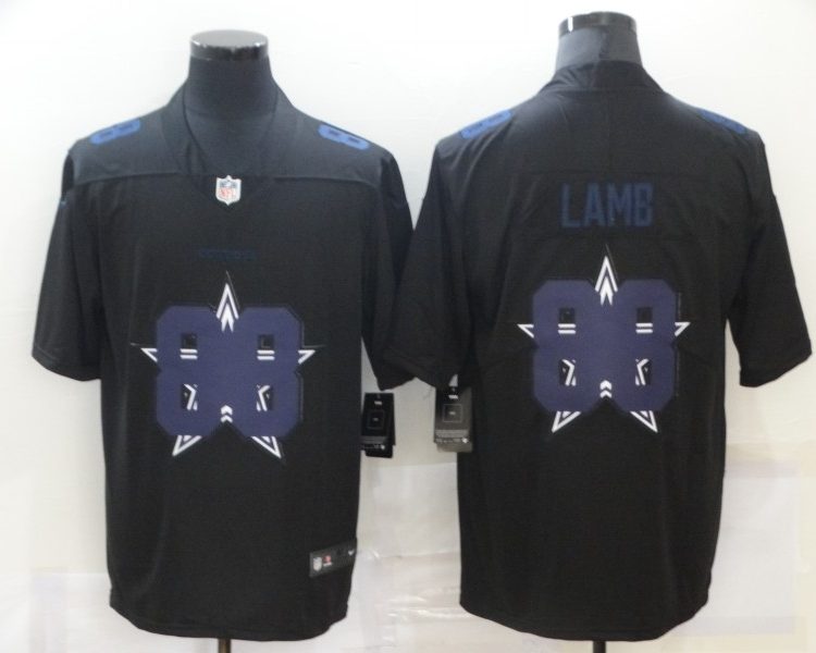 Men's Dallas Cowboys #88 CeeDee Lamb Black Alternate Jersey