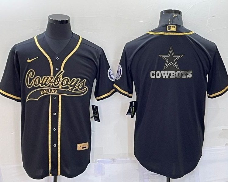Men's Dallas Cowboys Black Jersey