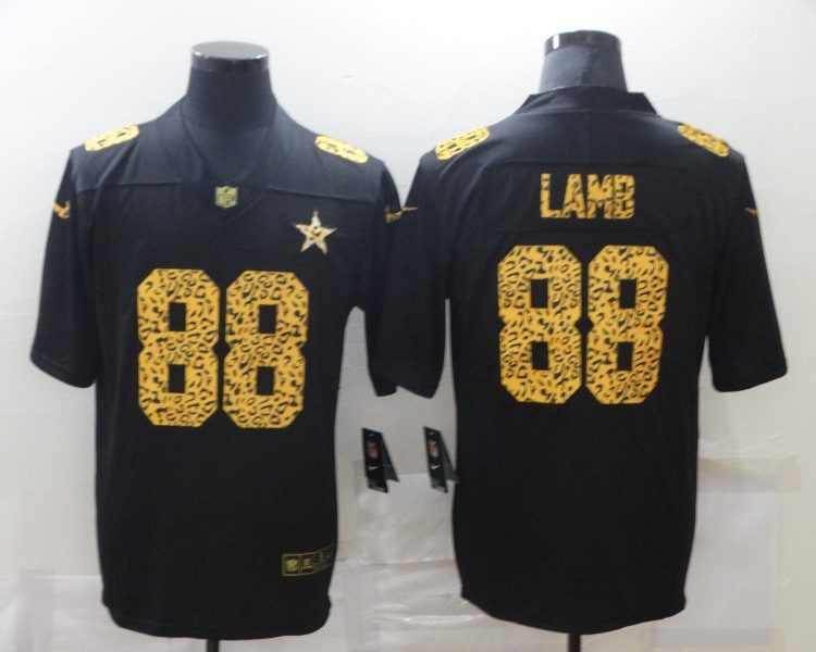 Men's Dallas Cowboys CeeDee Lamb #88 Black Jersey