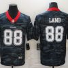 Men's Dallas Cowboys CeeDee Lamb #88 Gray Camouflage Jersey