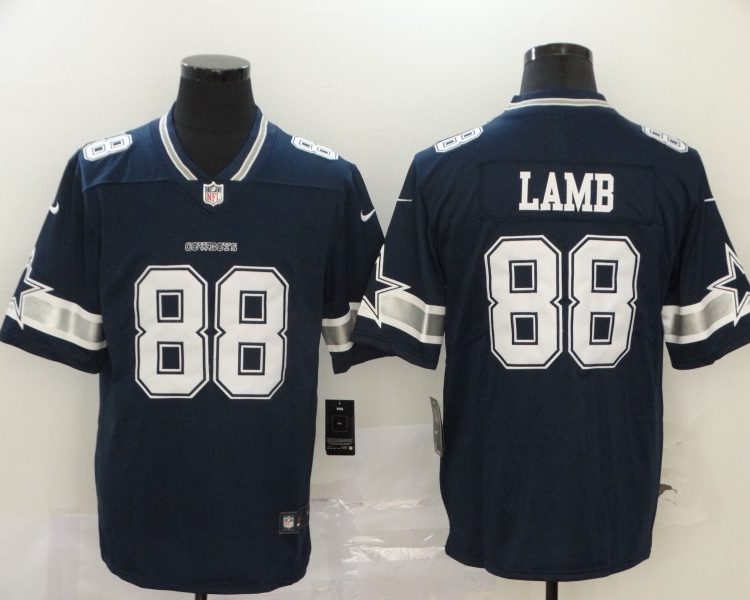 Men's Dallas Cowboys CeeDee Lamb #88 Navy Legend Jersey