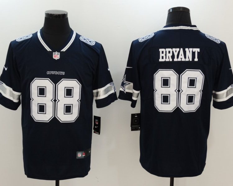 Men's Dallas Cowboys Dez Bryant #88 Navy Jersey