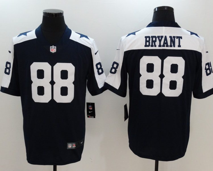 Men's Dallas Cowboys Dez Bryant #88 Navy Jersey