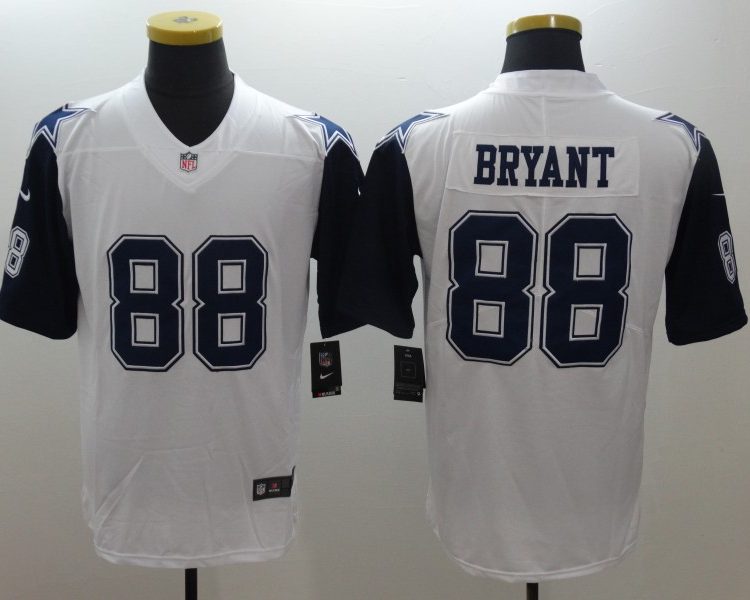 Men's Dallas Cowboys Dez Bryant #88 White Jersey