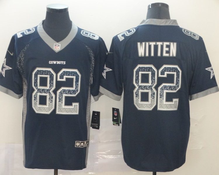 Men's Dallas Cowboys Jason Witten #82 Navy Jersey