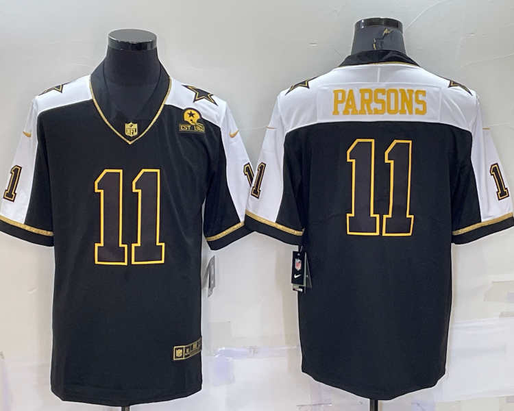 Men's Dallas Cowboys Micah Parsons #11 Black Jersey