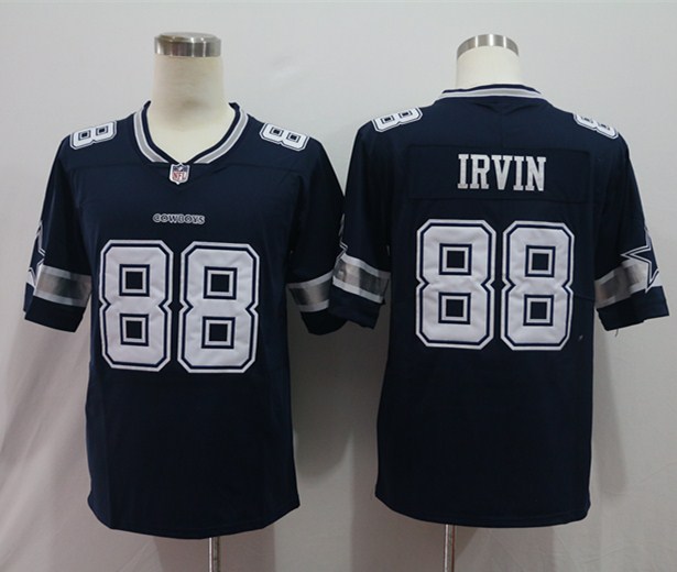 Men's Dallas Cowboys Michael Irvin #88 Navy Jersey