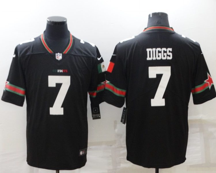 Men's Dallas Cowboys Trevon Diggs #7 Black Jersey