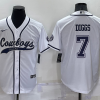 Men's Dallas Cowboys Trevon Diggs #7 White Jersey Joint Edition