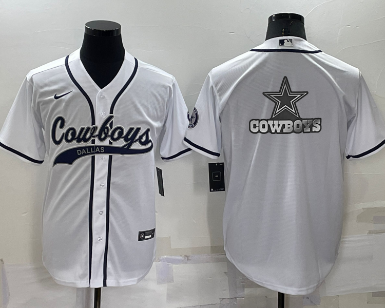 Men's Dallas Cowboys White Jersey