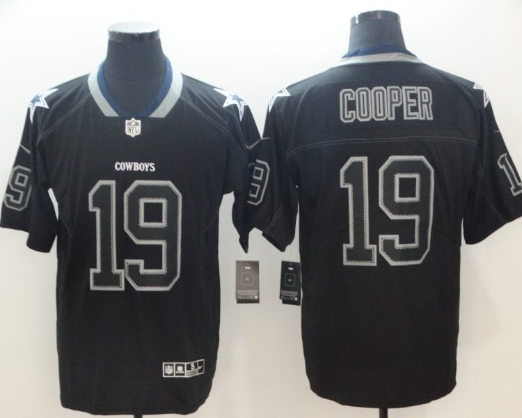 Men's Dallas Cowboys Amari Cooper #19 Black Alternate Jersey