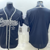 Men's Dallas Cowboys Black RFLCTV Limited Blank Jersey