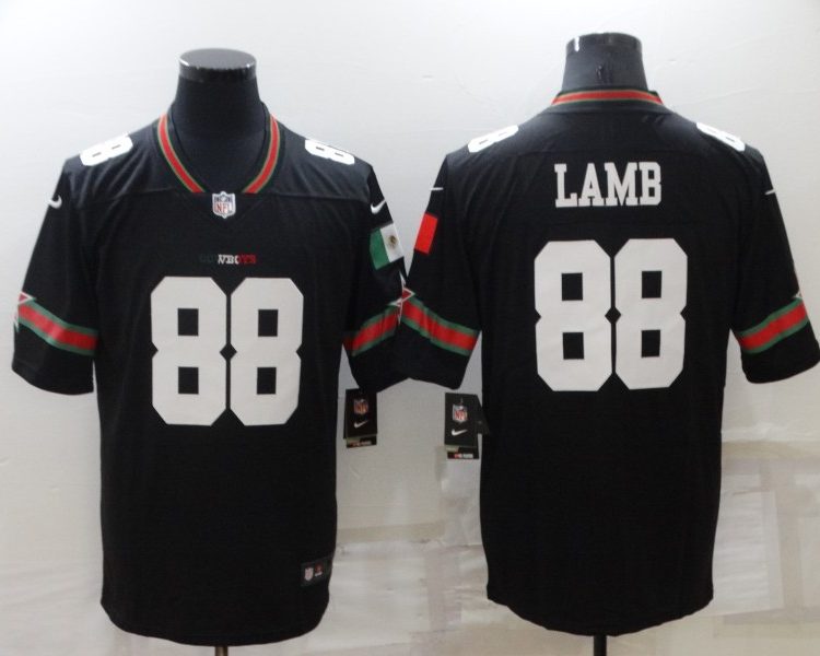Men's Dallas Cowboys CeeDee Lamb #88 Black Jersey