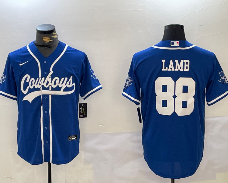 Men's Dallas Cowboys CeeDee Lamb #88 Royal Jersey