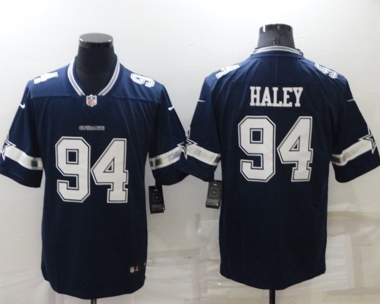 Men's Dallas Cowboys Charles Haley #94 Navy Jersey