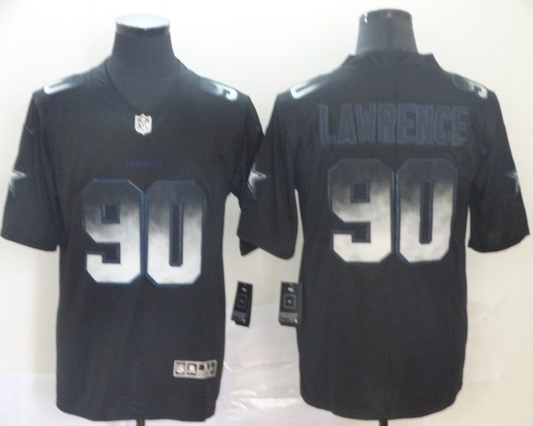 Men's Dallas Cowboys DeMarcus Lawrence #90 Black Alternate Jersey