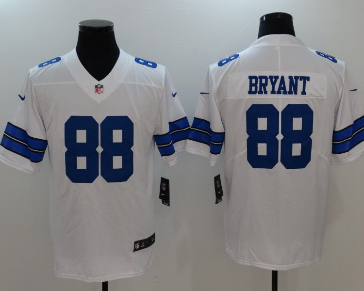 Men's Dallas Cowboys Dez Bryant #88 White Jersey