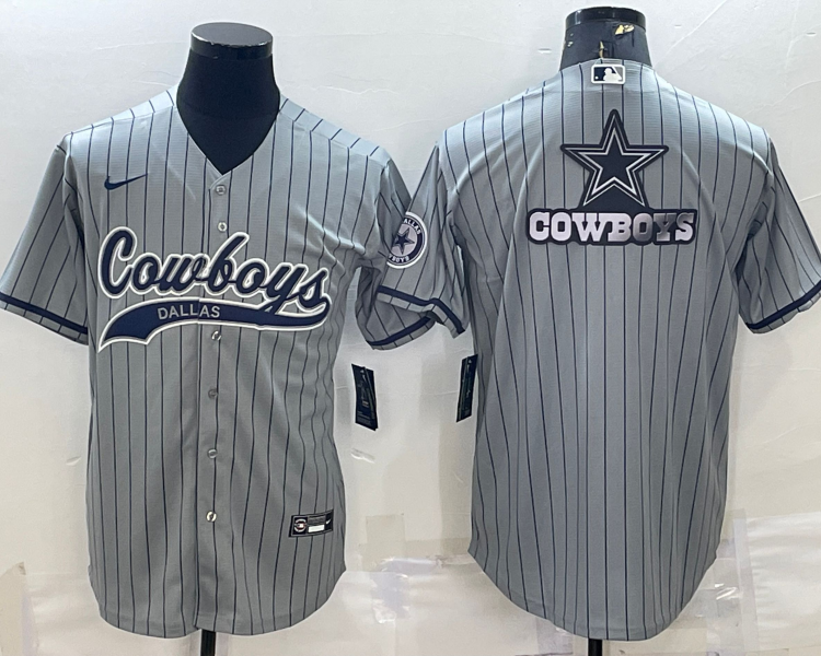Men's Dallas Cowboys Gray Jersey