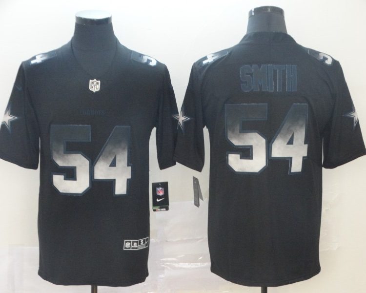 Men's Dallas Cowboys Jaylon Smith #54 Black Alternate Jersey