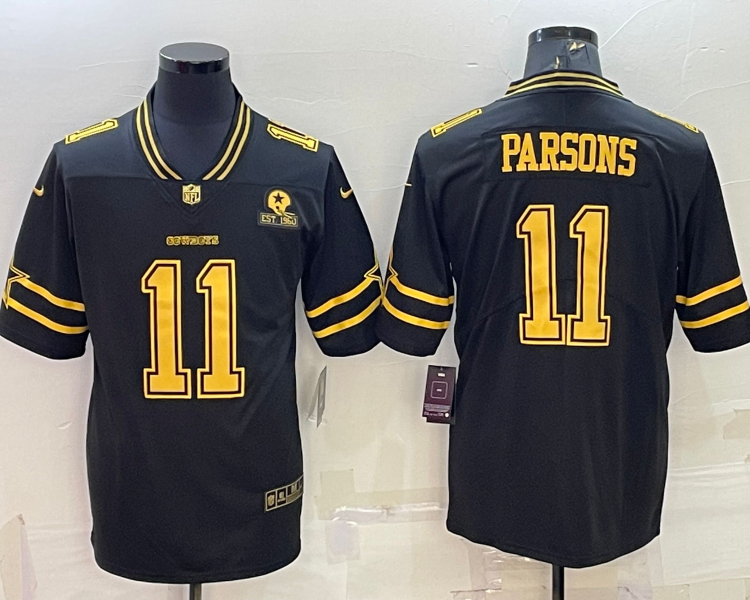 Men's Dallas Cowboys Micah Parsons #11 Black Jersey