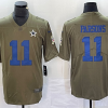 Men's Dallas Cowboys Micah Parsons #11 Brown Jersey