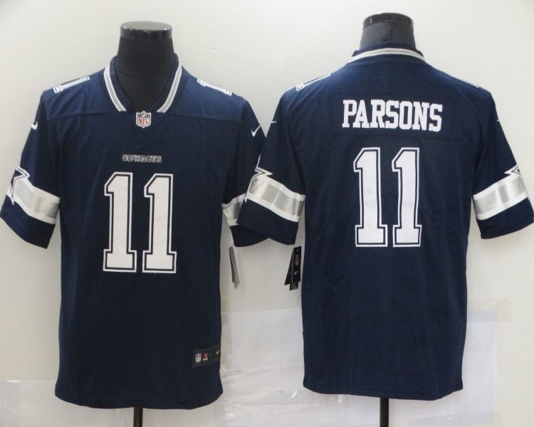 Men's Dallas Cowboys Micah Parsons #11 Navy Jersey