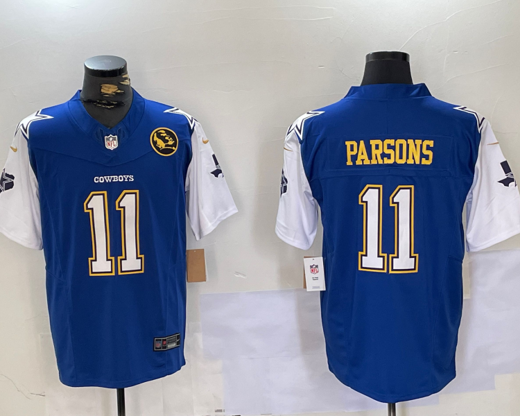 Men's Dallas Cowboys Micah Parsons #11 Royal Jersey