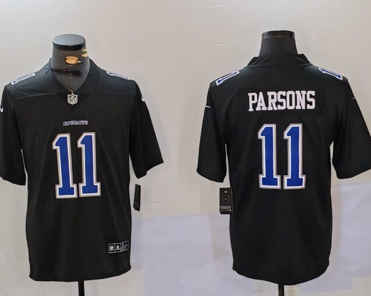 Men's Dallas Cowboys Micah Parsons Black Jersey