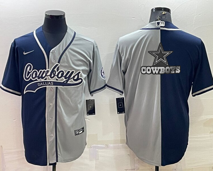 Men's Dallas Cowboys Navy/Gray Jersey