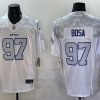 Men's Buffalo Bills Joey Bosa #97 White 2025 Rivalries Collection Jersey