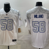 Men's Buffalo Bills Matt Milano #58 White 2025 Rivalries Collection Limited Jersey