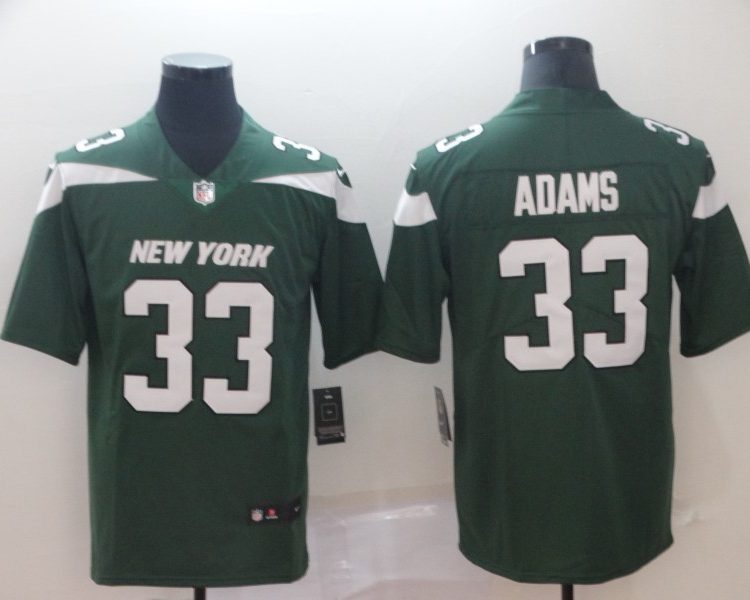 Men's New York Jets Jamal Adams #33 Green Jersey